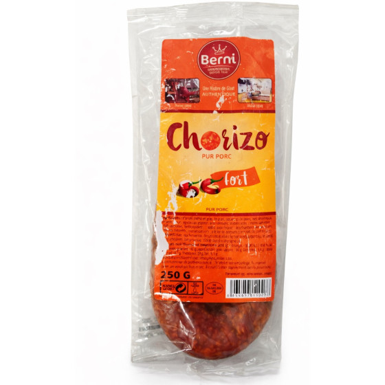 CHORIZO PUR PORC BERNI 250G