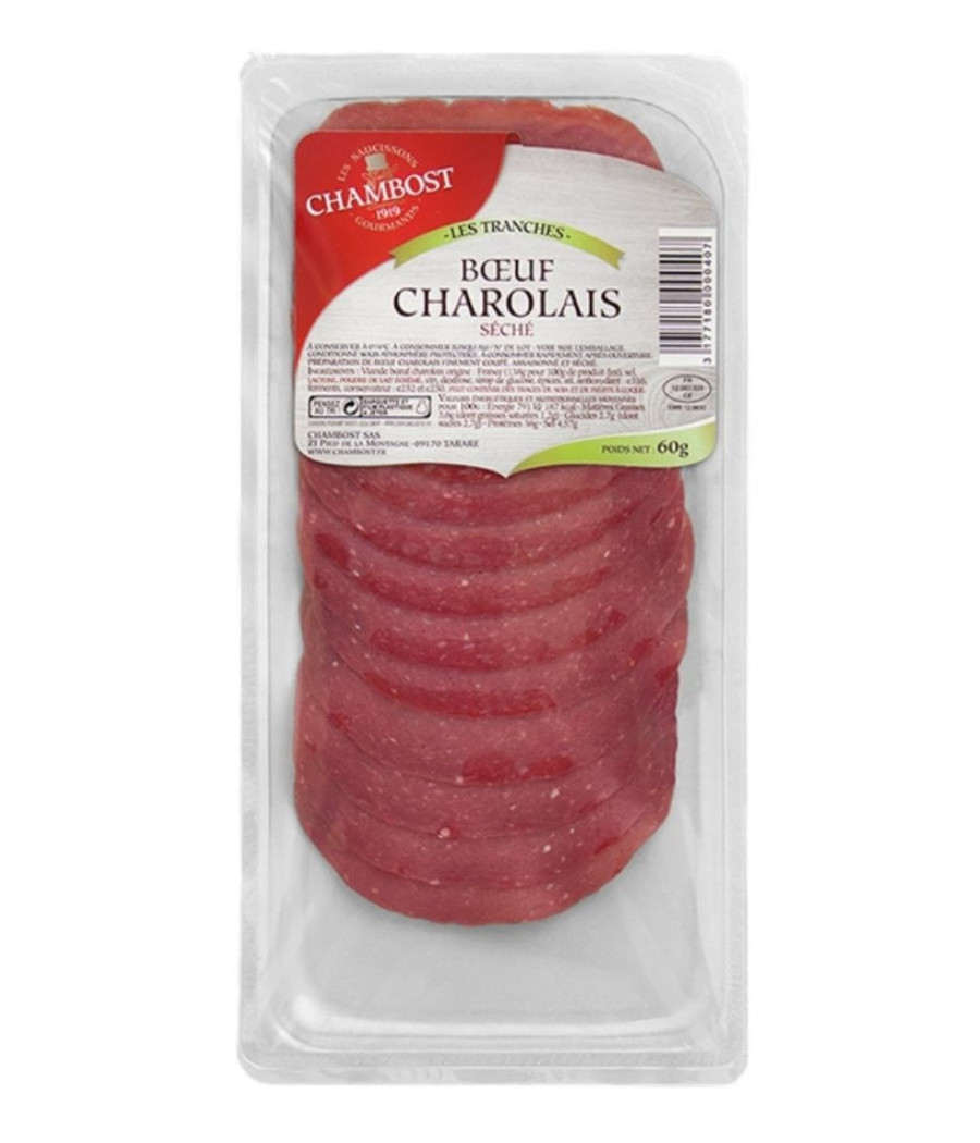 BOEUF CHAROLAIS SECHE CHAMBOST 60G