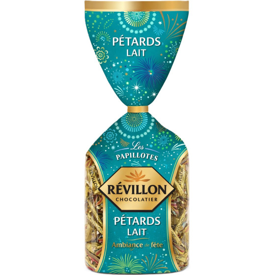 CHOCOLAT PAPILLOTES PETARDS LAIT REVILLON 365G