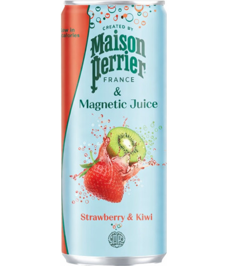 EAU GAZEUSE FRAISE KIWI MAISON PERRIER 25CL