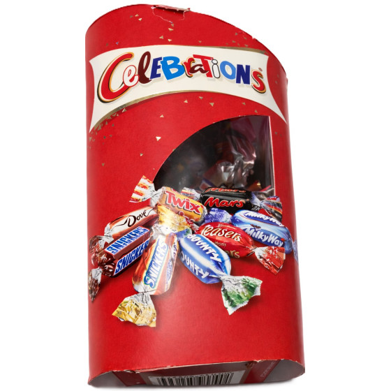 BONBON ASSORTISSEMENT DE CHOCOLATS CELEBRATIONS 280G