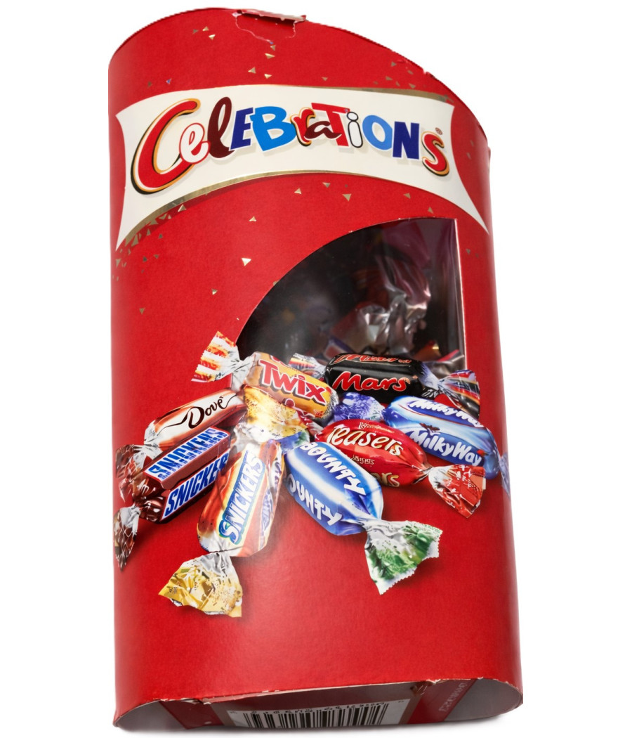 BONBON ASSORTISSEMENT DE CHOCOLATS CELEBRATIONS 280G