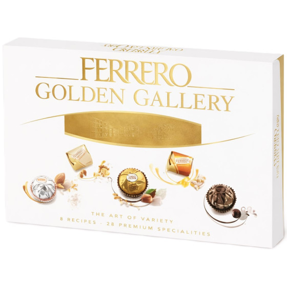 CHOCOLATS ASSORTIMENT GOLDEN GALLERY FERRERO 206.5G