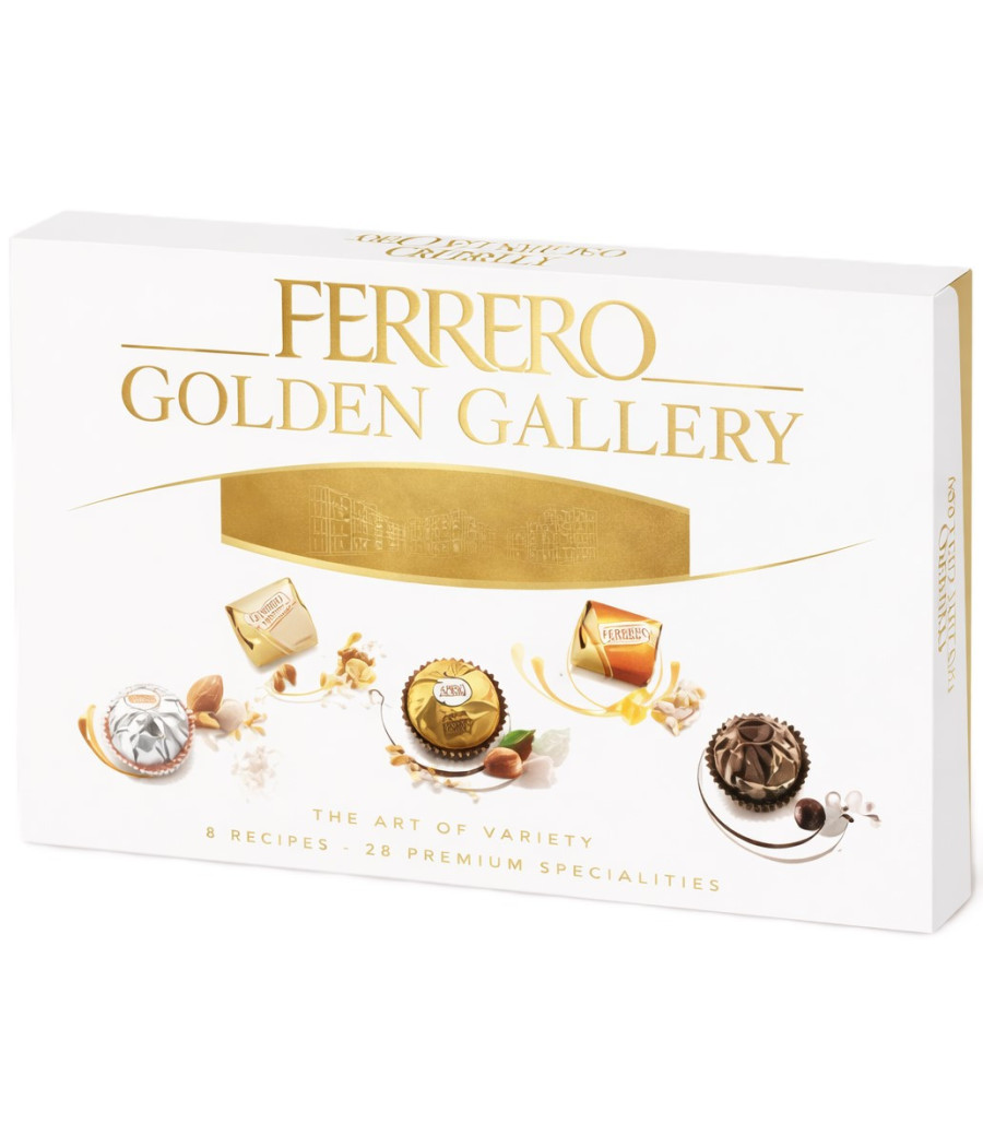 CHOCOLATS ASSORTIMENT GOLDEN GALLERY FERRERO 206.5G