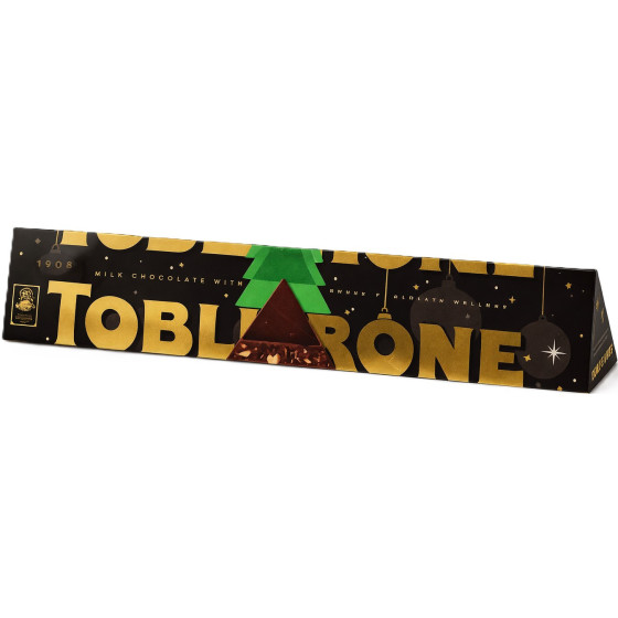 BARRE DE CHOCOLAT NOIR NOUGAT MIEL ET AMANDES TOBLERONE 360G