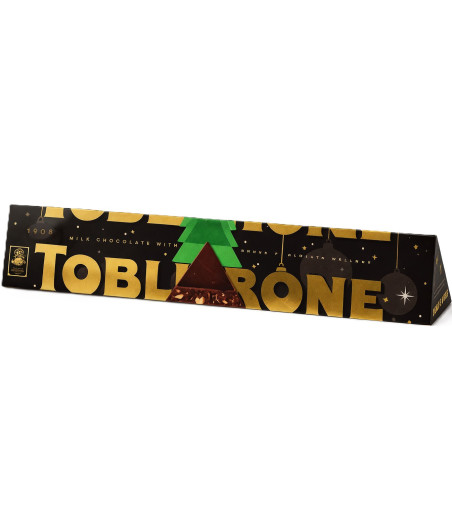 BARRE DE CHOCOLAT NOIR NOUGAT MIEL ET AMANDES TOBLERONE 360G