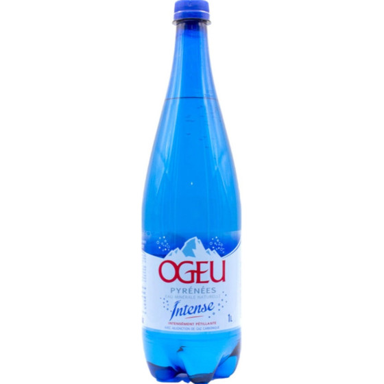 EAU MINERALE GAZEUSE INTENSE OGEU 1L