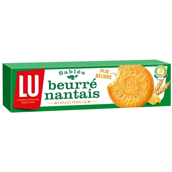 BISCUITS BEURRÉ NANTAIS LU 130G