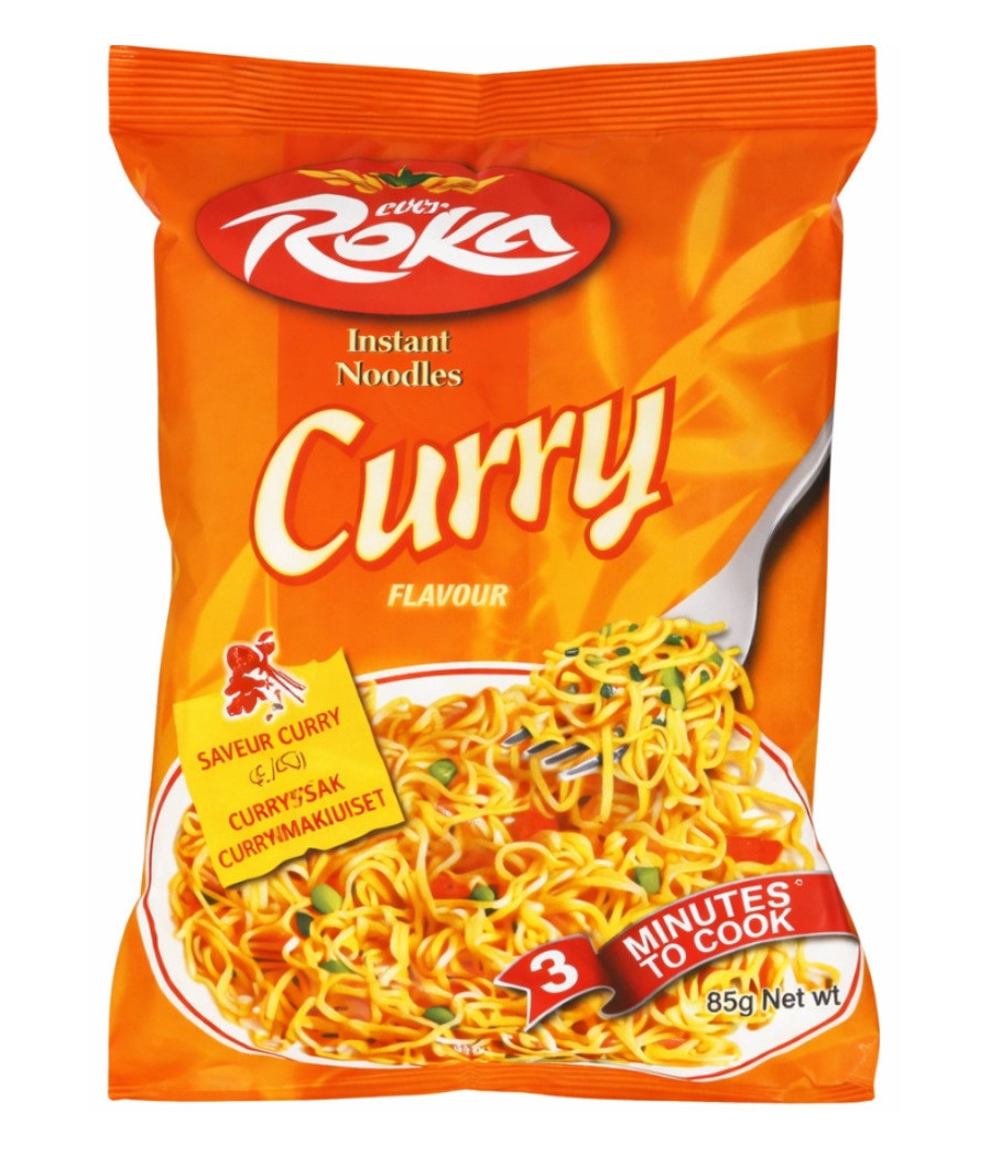 NOUILLES INSTANTANES SAVEURS CURRY ROKA 85G