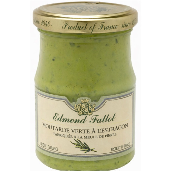 MOUTARDE VERTE A L'ESTRAGON EDMOND FALLOT 210G