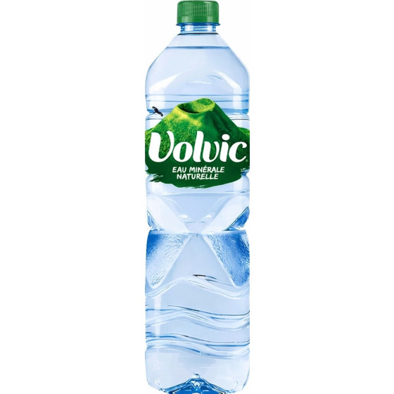 EAU MINERALE NATURELLE VOLVIC 1L