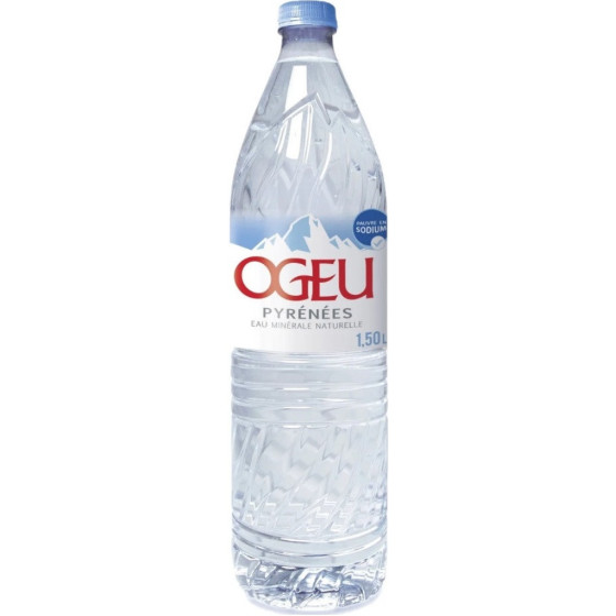 EAU MINERALE NATURELLE OGEU 1,5L