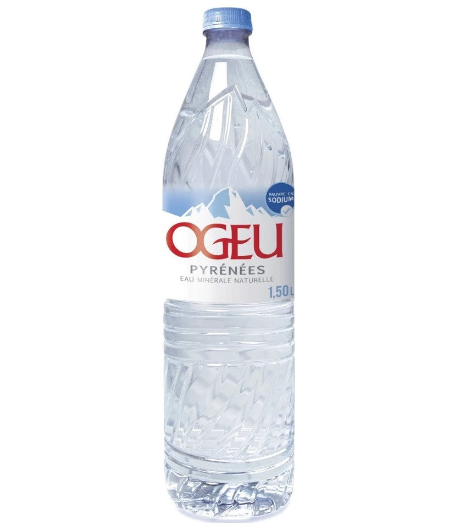 EAU MINERALE NATURELLE OGEU 1,5L