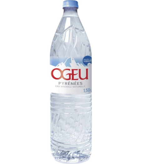 EAU MINERALE NATURELLE OGEU 1,5L