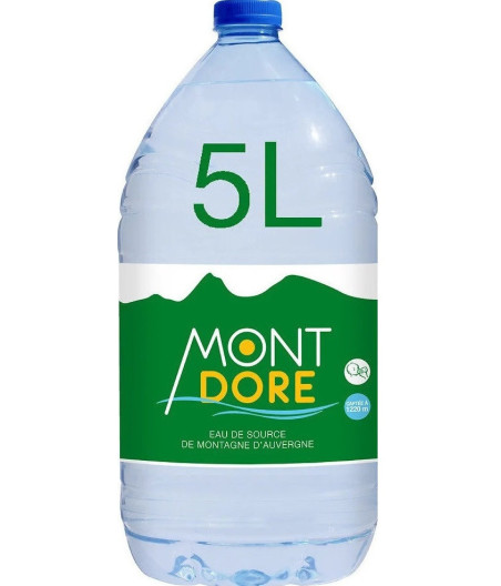 EAU DE SOURCE MONT DORE 5L