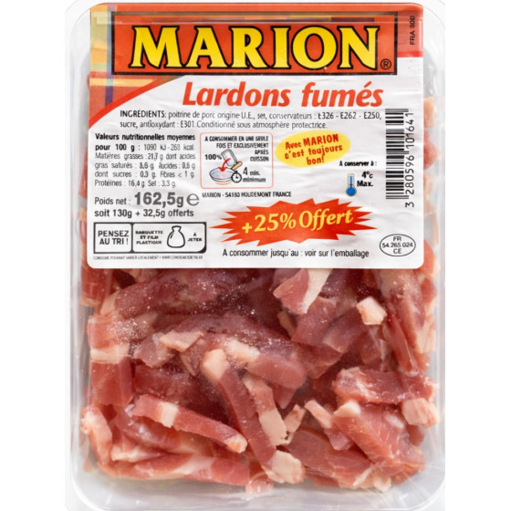 LARDON FUMES MARION 162.5G