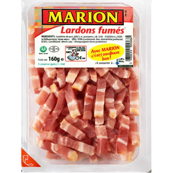 LARDONS FUMES MARION 160G