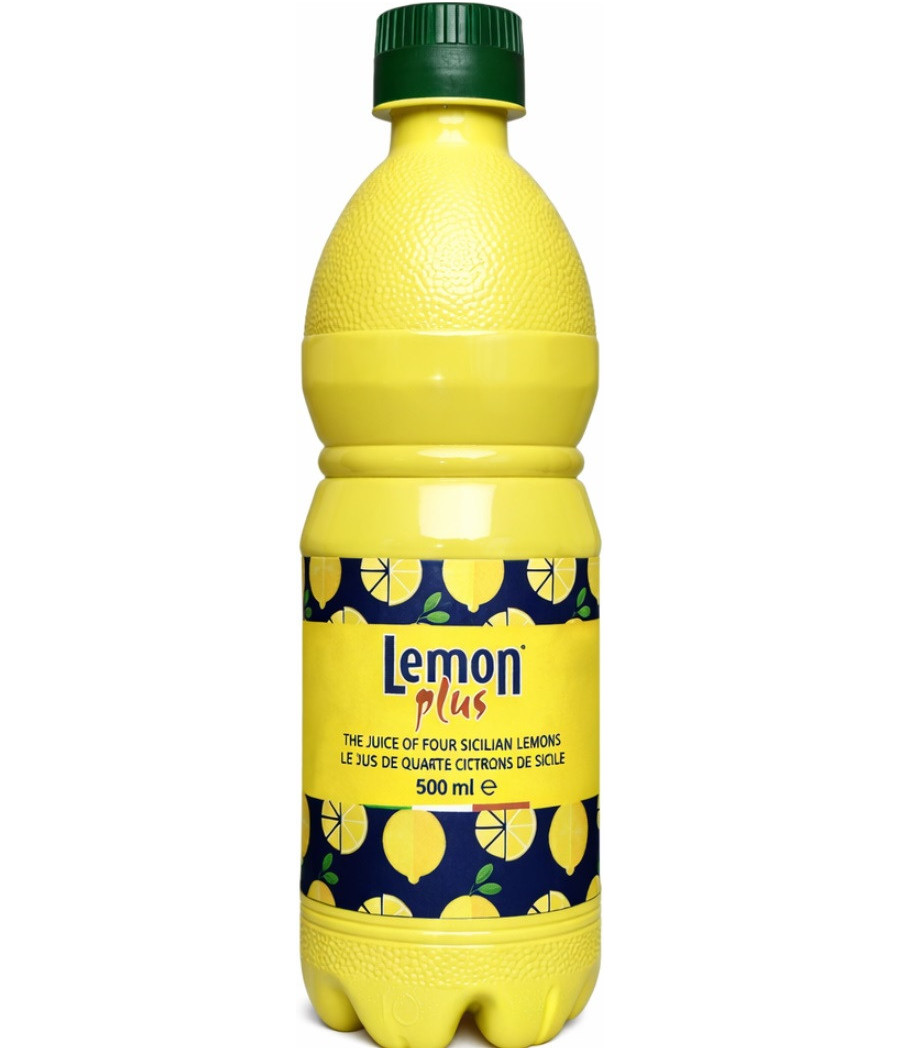 JUS DE CITRON JAUNE LEMON PLUS 50CL