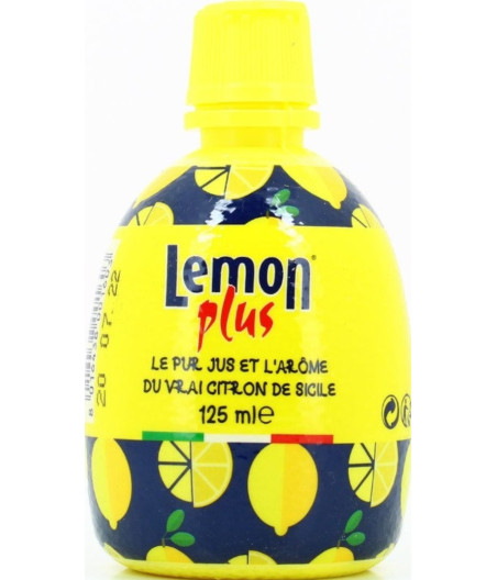JUS DE CITRON LEMON PLUS 125ML