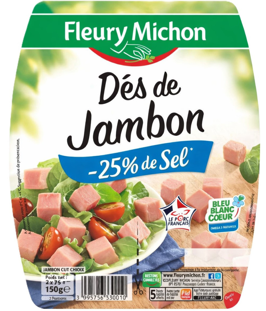 DES DE JAMBON DE SEL FLEURY MICHON 150G