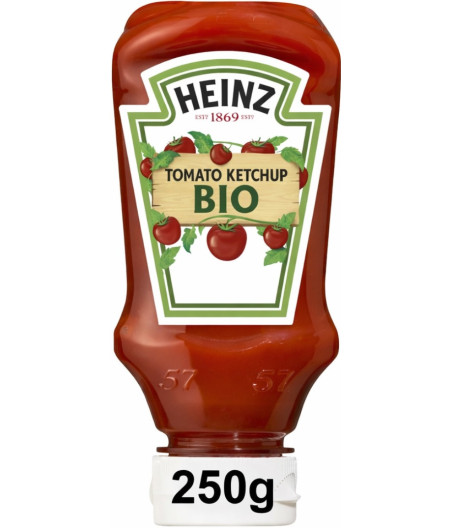 TOMATE KETCHUP BIO HEINZ 250G