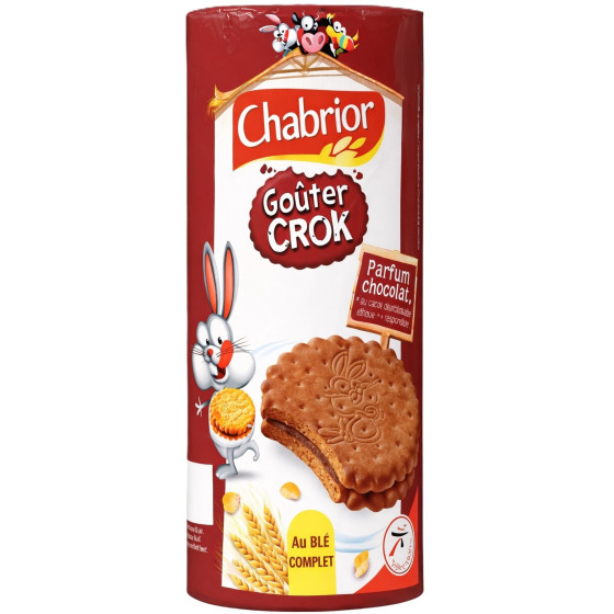 BISCUITS GOÛTER CROK CHOCOLAT CHABRIOR 300G