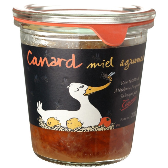 CANARD MIEL AGRUMES TEYSSIER 200G