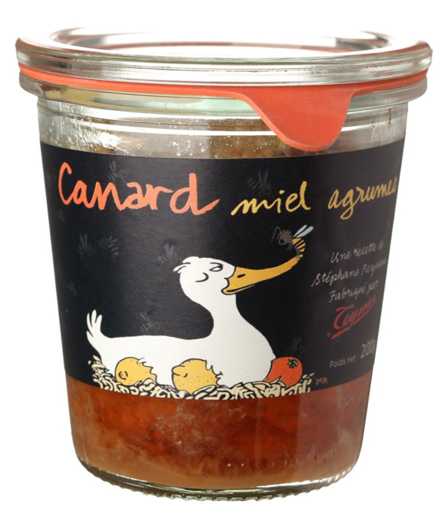 CANARD MIEL AGRUMES TEYSSIER 200G
