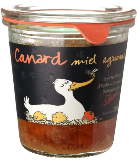 CANARD MIEL AGRUMES TEYSSIER 200G
