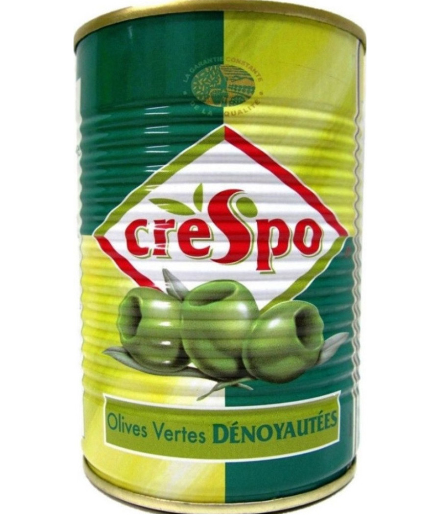 OLIVES VERTES DENOYAUTEES CRESPO 180G