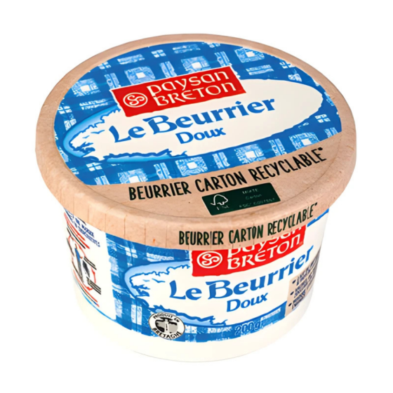 LE BEURRIER DOUX PAYSAN BRETON 200G