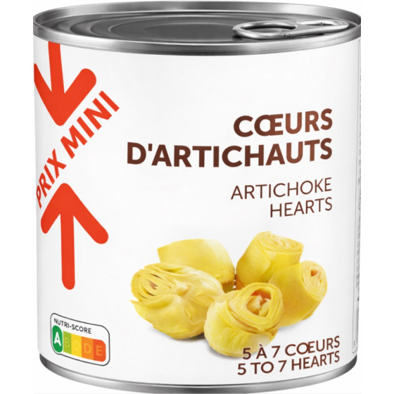 COEURS D'ARTICHAUTS PRIX MINI 240G