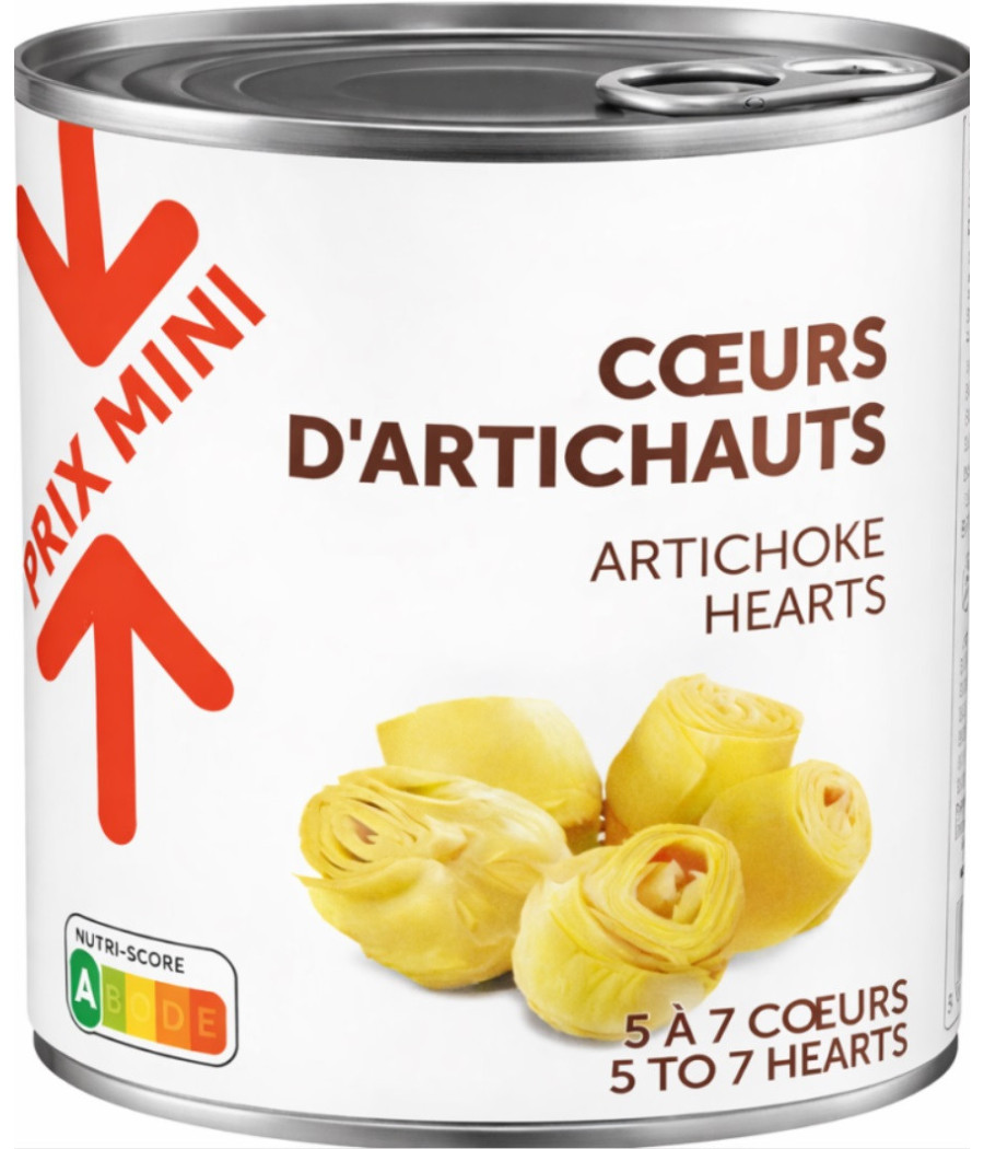 COEURS D'ARTICHAUTS PRIX MINI 240G