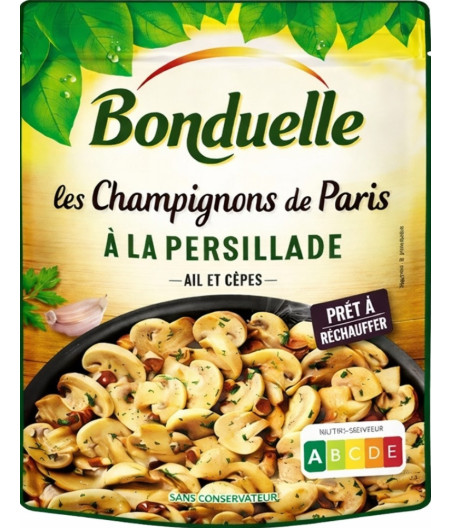 CHAMPIGNONS DE PARIS A LA PERSILLADE BONDUELLE 350G