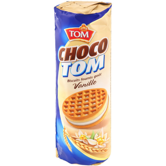 BISCUITS CHOCOTOM VANILLE TOM 190G