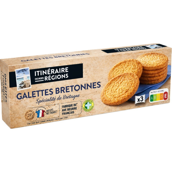 GALETTES BRETONNES ITINERAIRE DES SAVEURS 100G