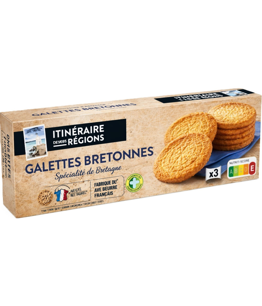 GALETTES BRETONNES ITINERAIRE DES SAVEURS 100G