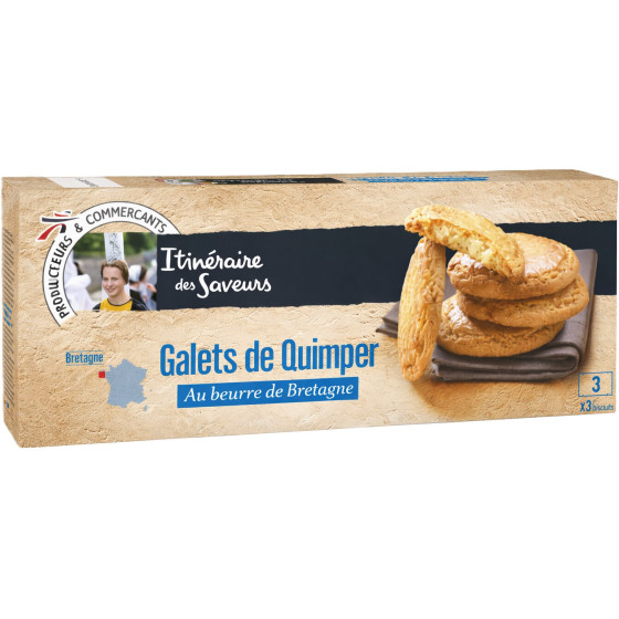 GALETS DE QUIMPER ITINERAIRE DES SAVEURS 125G