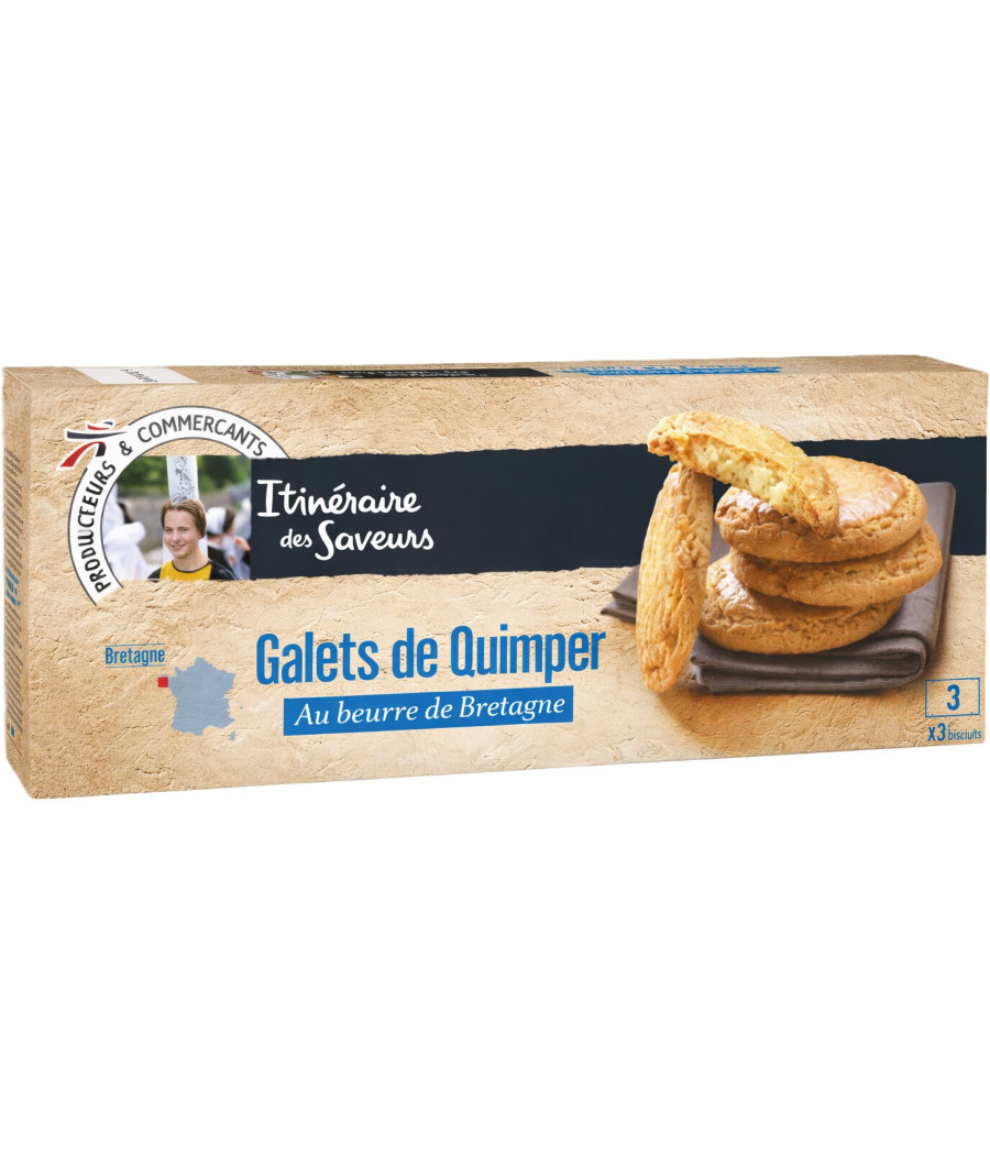 GALETS DE QUIMPER ITINERAIRE DES SAVEURS 125G