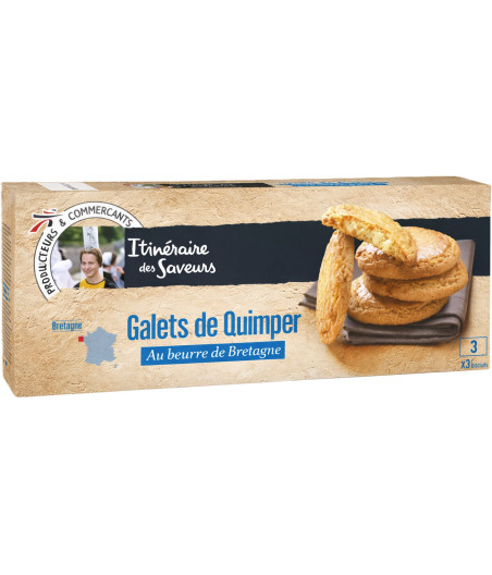 GALETS DE QUIMPER ITINERAIRE DES SAVEURS 125G