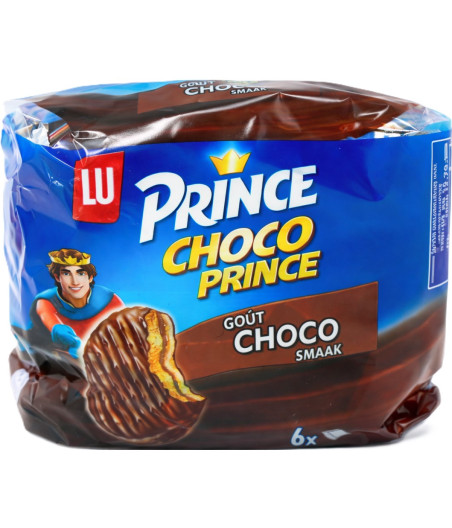 BISCUITS PRINCE GOÛT CHOCOLAT CHOCO PRINCE LU 171G
