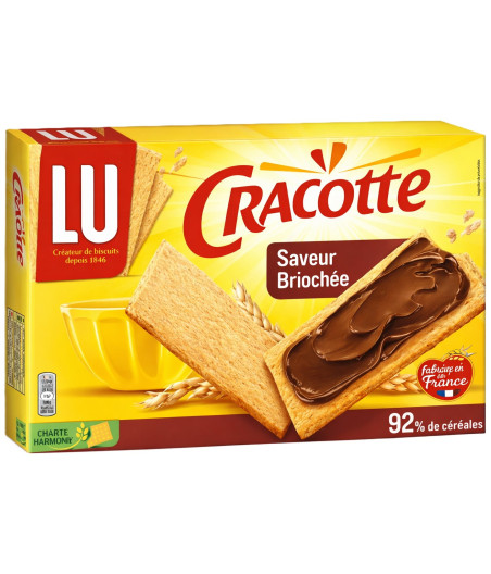 BISCOTTES SAVEUR BRIOCHEE CRACOTTE LU 240G