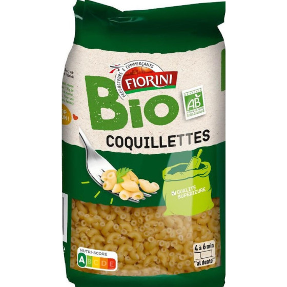 PATES COQUILLETTES BIO FIORINI  500G