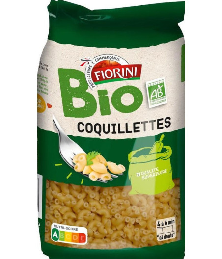 PATES COQUILLETTES BIO FIORINI  500G