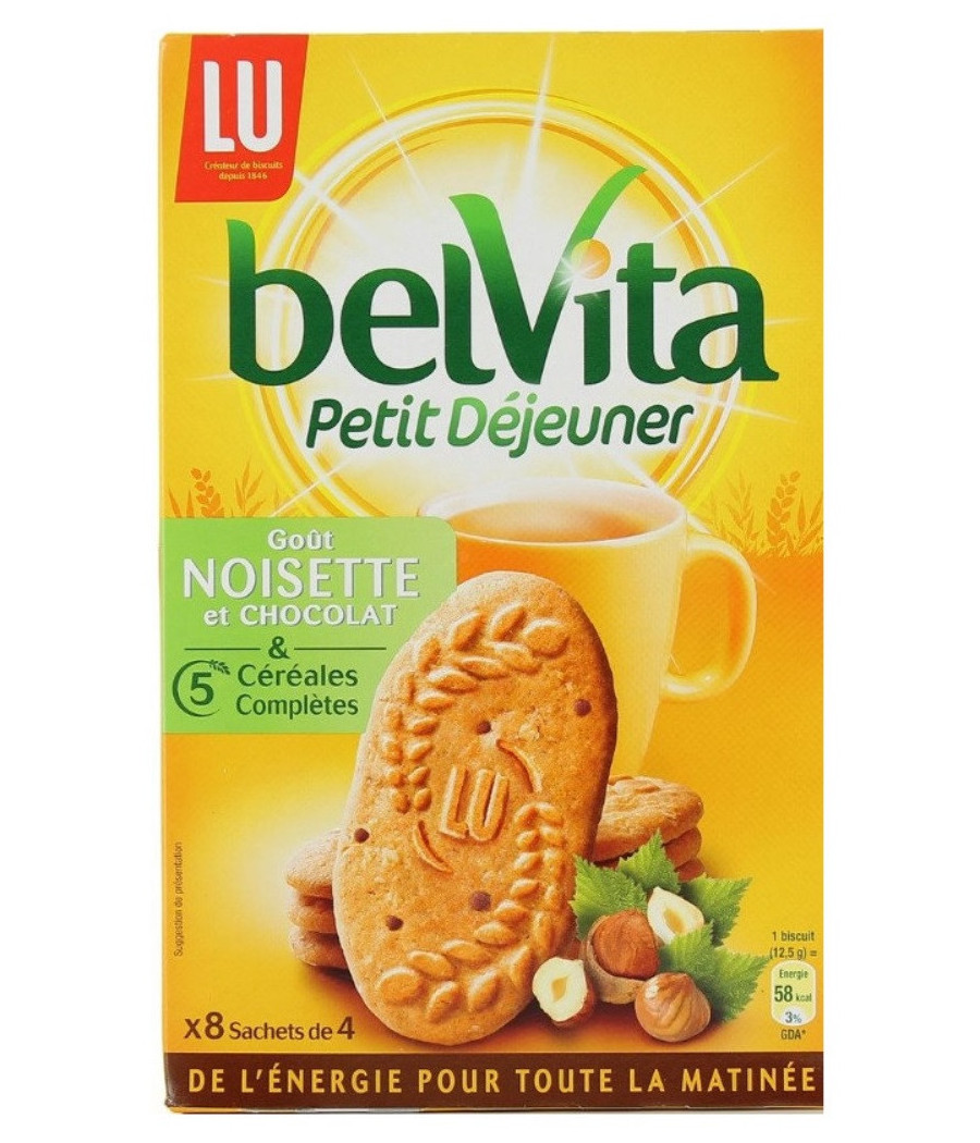 BISCUITS PETIT DEJEUNER BELVITA LU 400G