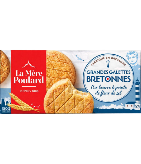 GALETTES BRETONNES LA MERE POULARD 150G