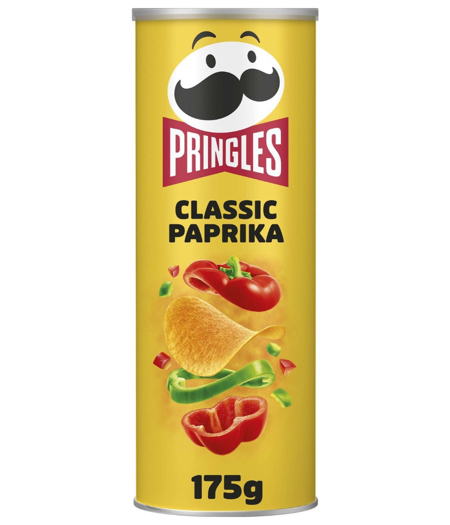 CHIPS TUILES PAPRIKA PRINGLES 175G
