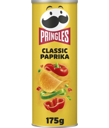 CHIPS TUILES PAPRIKA PRINGLES 175G