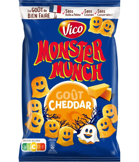 MONSTER MUNCH CHEDDAR VICO 85G