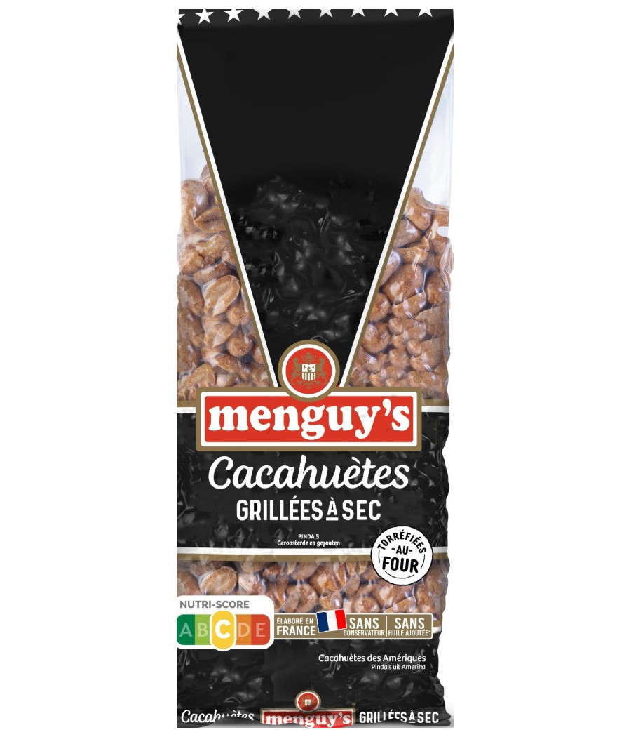 CACAHUETES GRILLEES A SEC MENGUY'S 390G